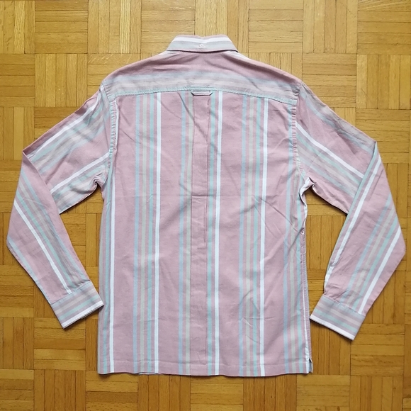 Ben Sherman The Sugarman Pink Shirt Small NWT - Picture 6 of 10